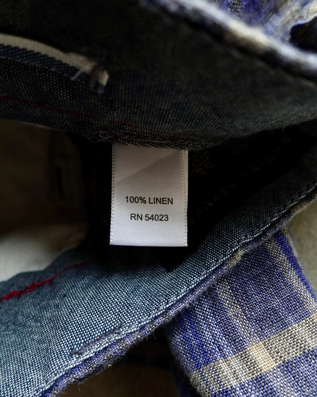 Banana Republic Linen Check Shorts