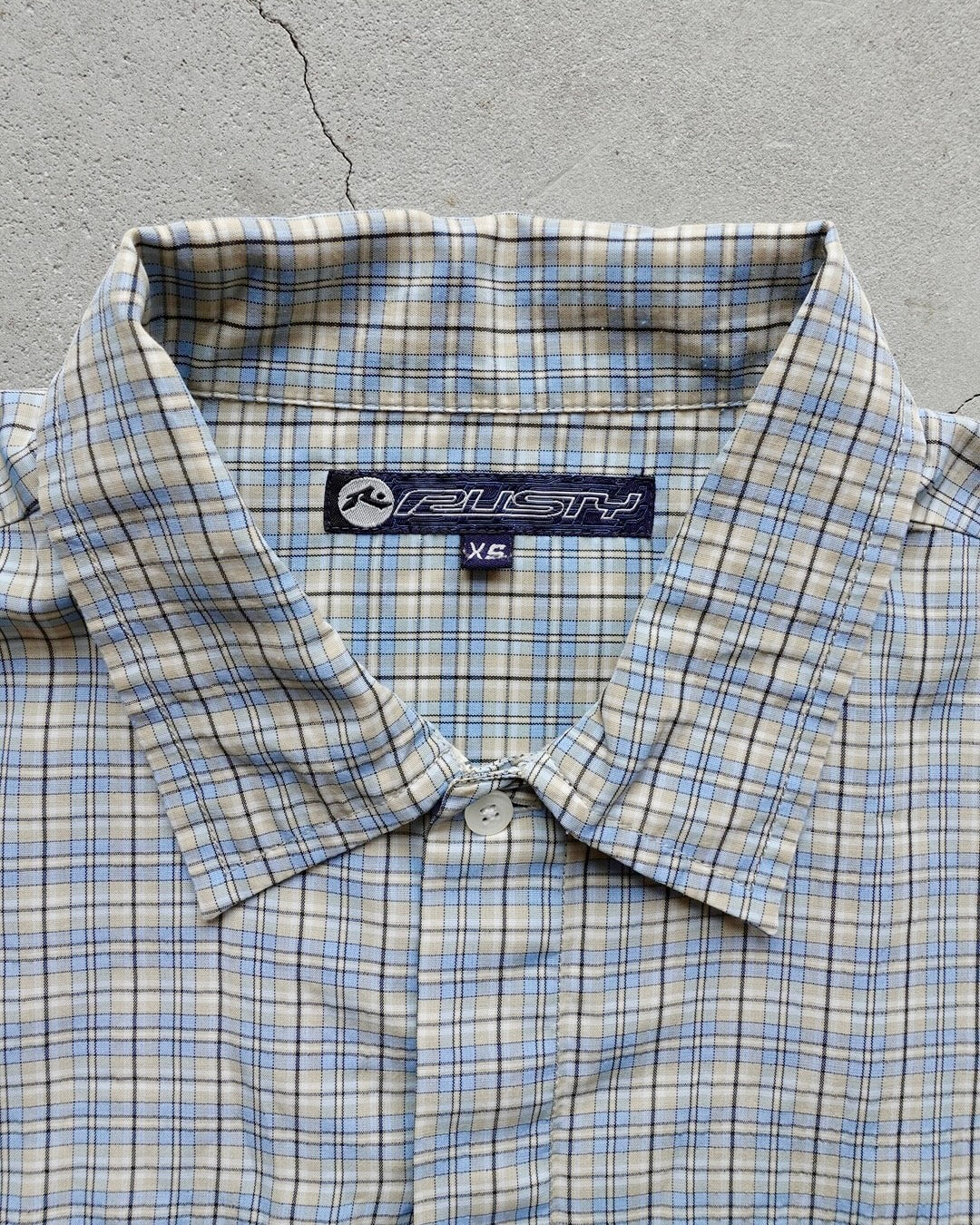 90s RUSTY S-S Check Shirts