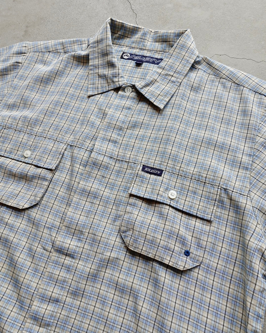90s RUSTY S-S Check Shirts