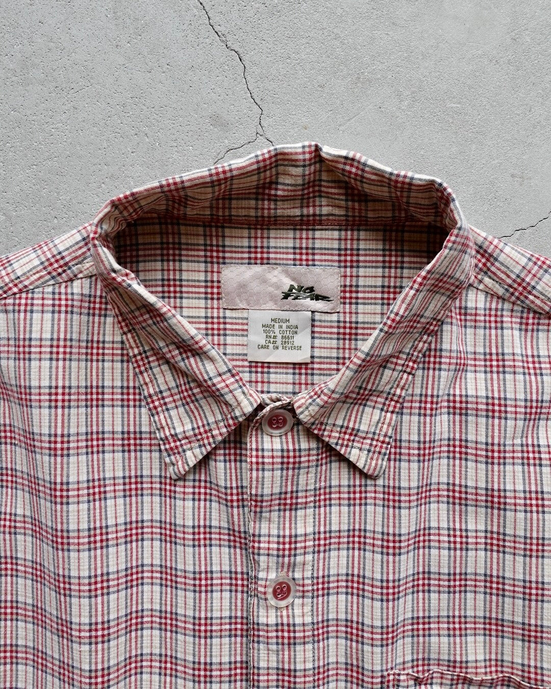 90s No Fear S-S Check Shirts