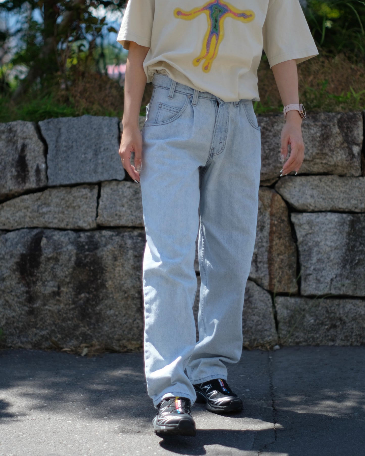 90s Levi's SilverTab Baggy Fit Denim W28 L30 / Made in USA