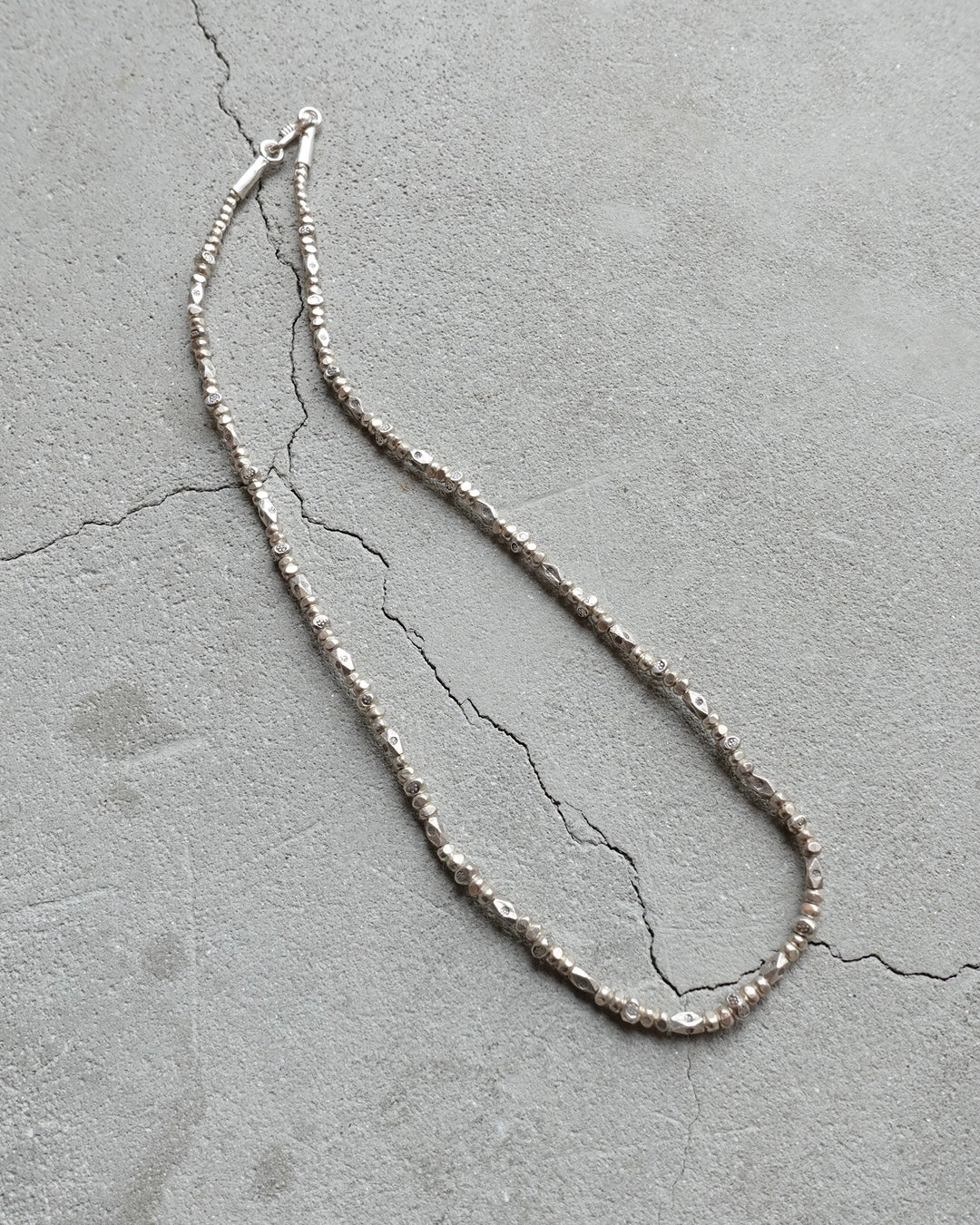 Karen Silver Beads Necklace #1