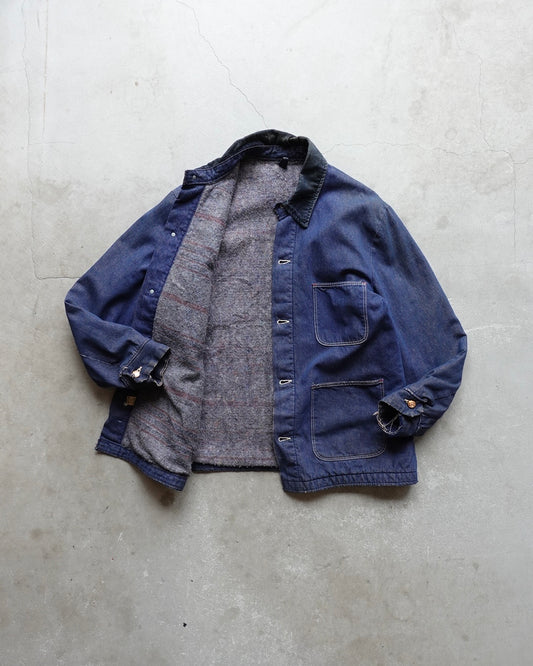 60s-70s Wrangler Denim Coverall Jacket / Made in USA