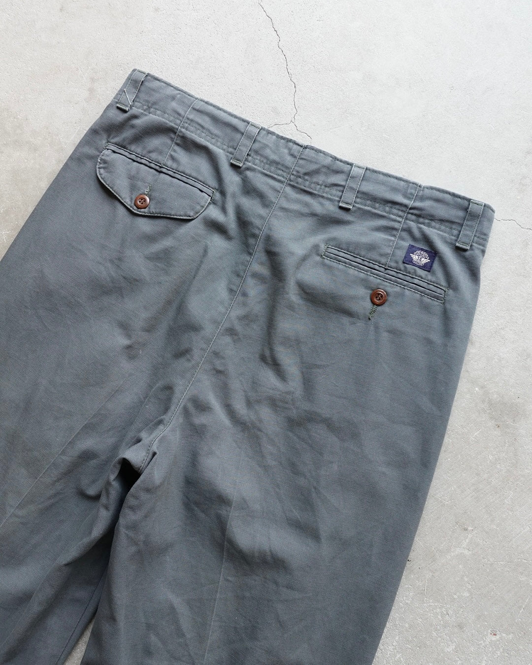 Dockers Chino Pants Gray Green / Made in USA
