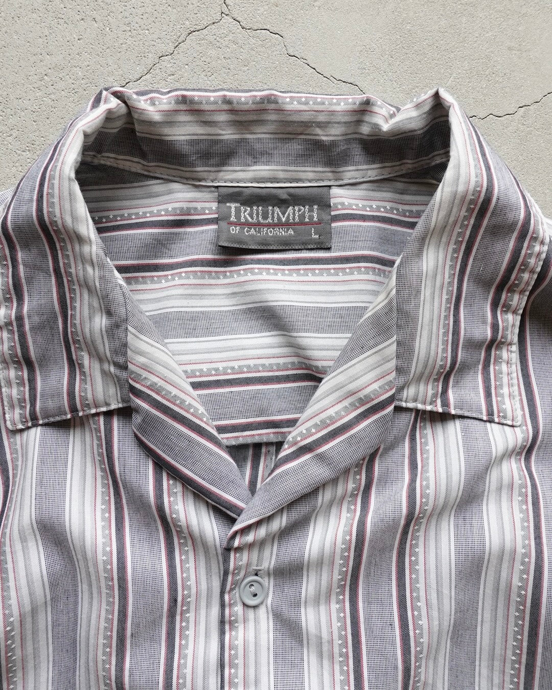 90s Triumph of California Open Collar S/S Shirt