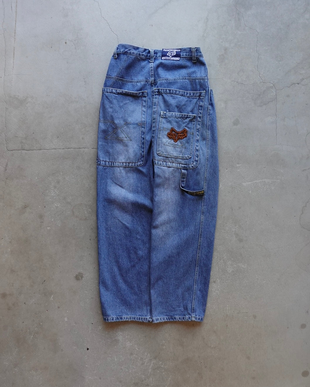 90s-00s Fox Racing Denim Pants