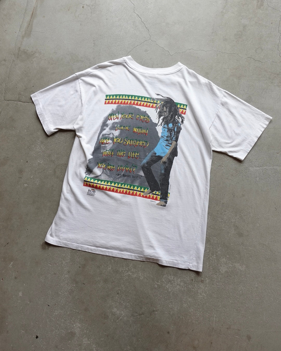 90s Bob Marley "Exodus" Quote T-Shirt